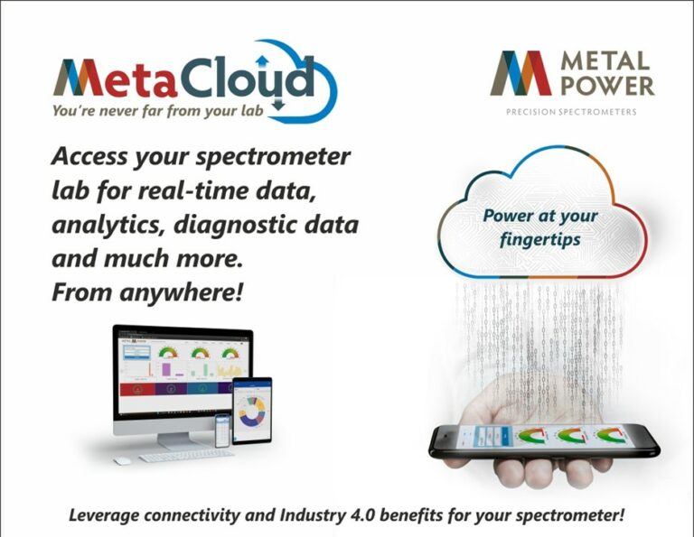 火花直讀金屬分光儀 Spark-OES 可以快速跨平台獲取資訊的雲端資料庫MetaCloud_利泓科技_MetalPower